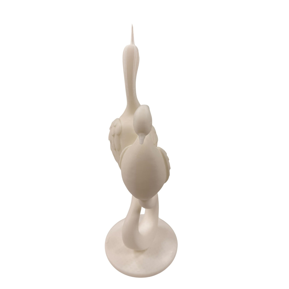 Love Birds Statue 3D Printed Resin Coated Sculpture Custom Color Wedding Gift