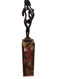 Abstract modern figure sculpture by Jebar Art