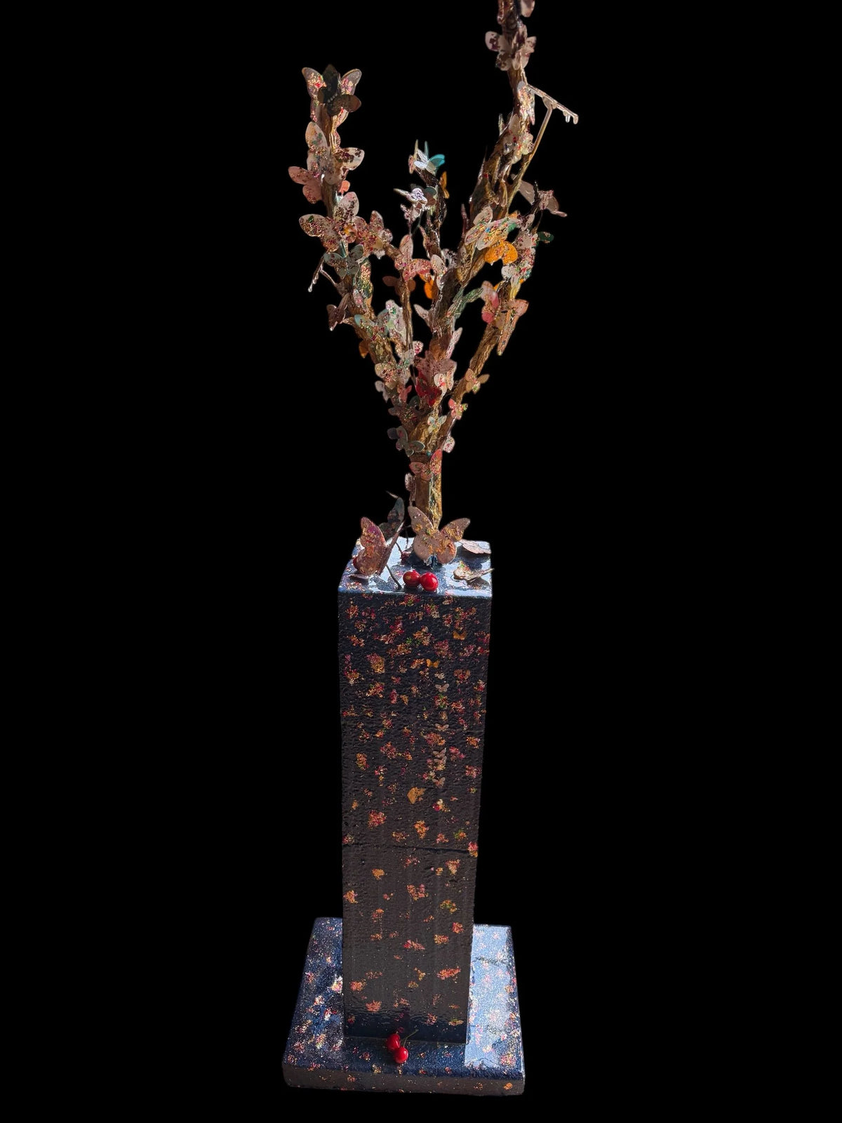 Butterfly leaf tree sculpture by Jebar Art